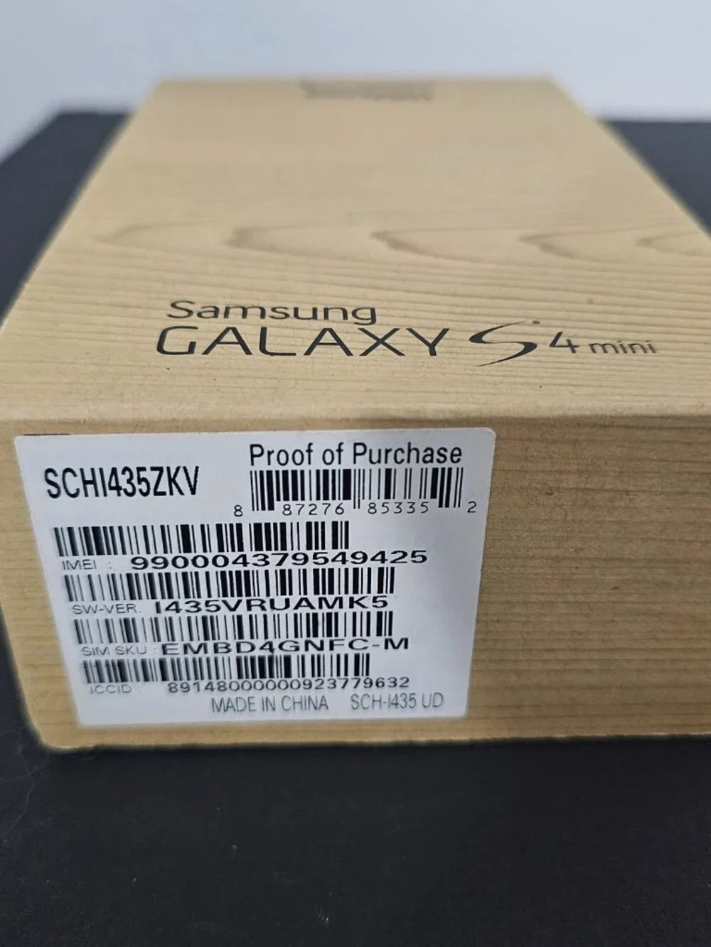 Samsung S4 Mini - Verizon